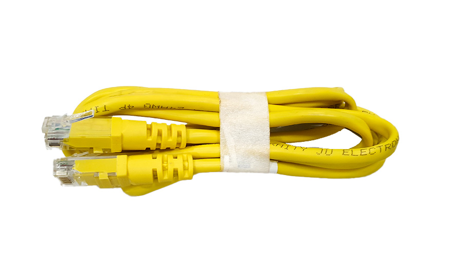 Cabo De Rede 2m Ethernet Rj45 Lan Amarelo