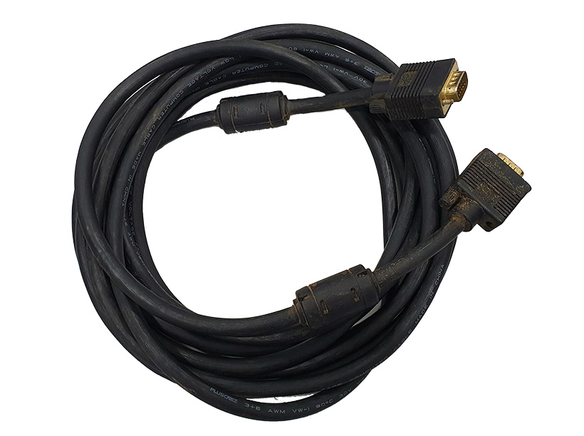 Cabo VGA Blindado Ferrite, 10 Metros