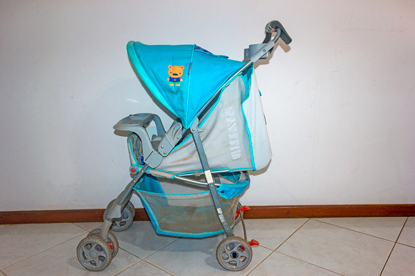 Carrinho de Bebê Fit Voyage Azul Puppy