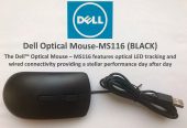 Mouse Óptico Dell – MS116 (PRETO)