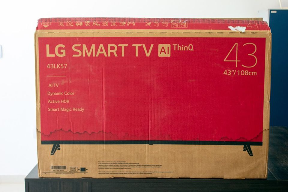 TV LG SMART TV AI Thinkq 43 Pol. Modelo: 43LK57