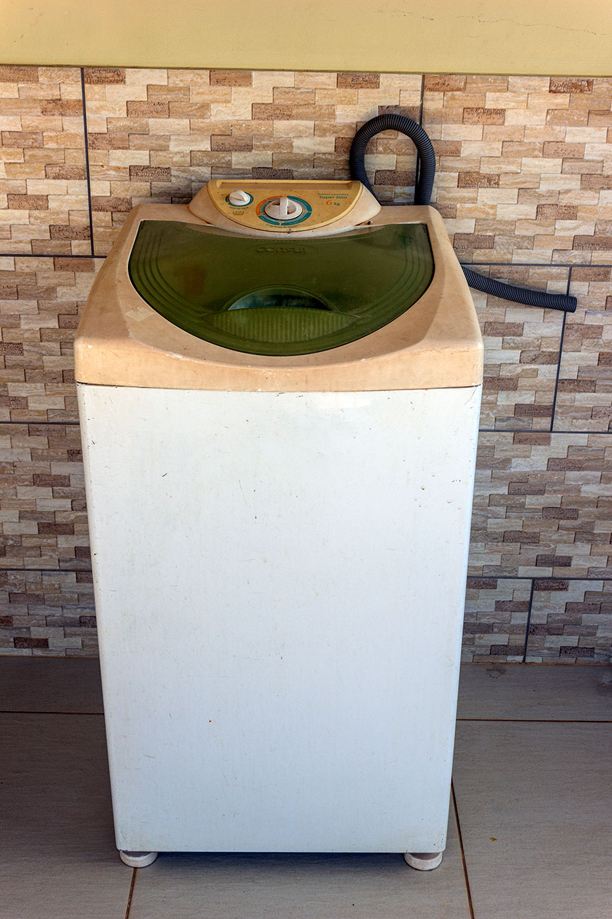 Sucata máquina de lavar roupa