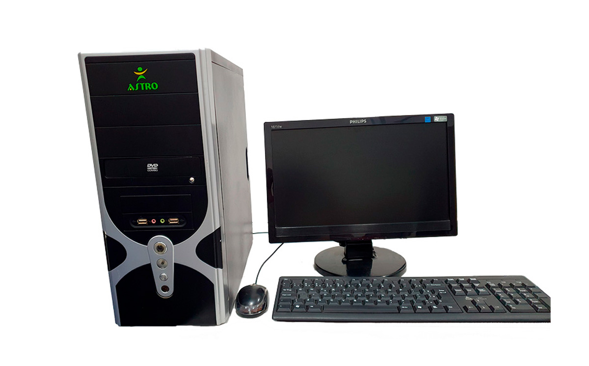 Computador completo Intel Celeron Monitor 15 pol