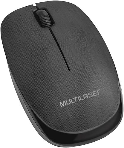 Mouse Sem Fio 2.4 Ghz 1200 DPI Usb, Preto – Multilaser