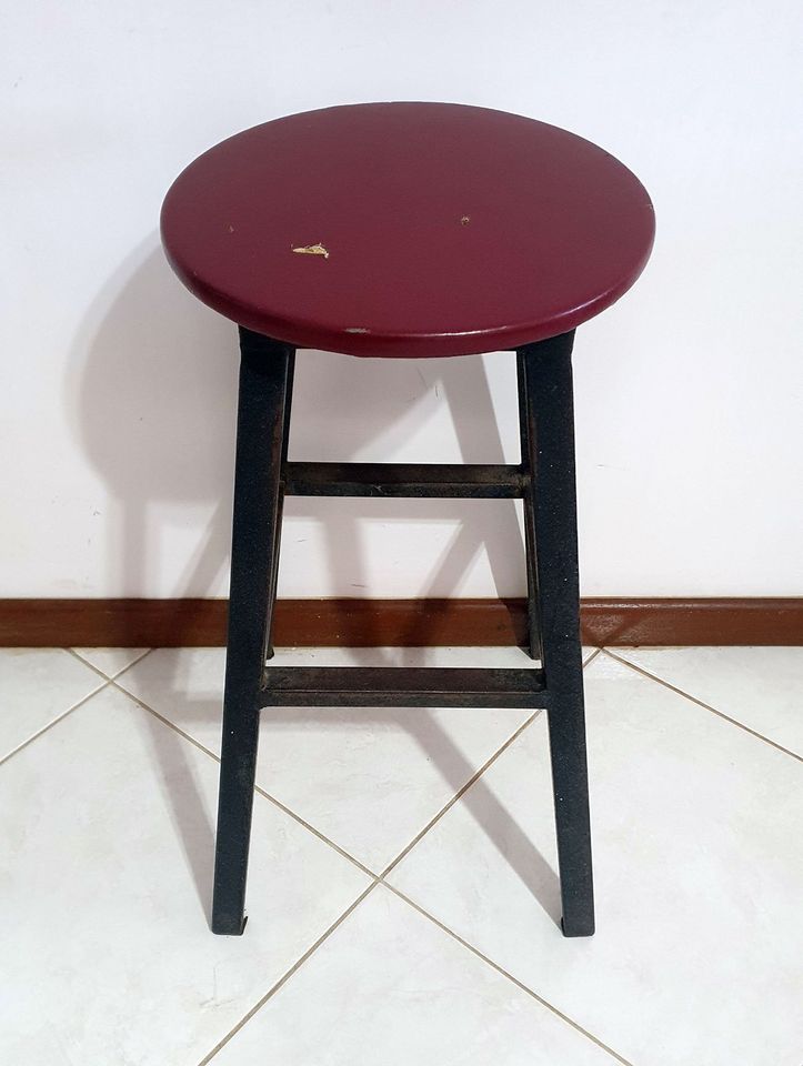 Banco (Banqueta, banquinho) de Ferro 70x40cm