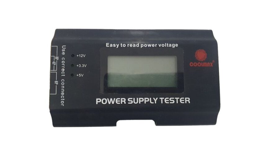 Testador De Fonte Atx PC Computador Digital Lcd Sata Ide Tester Supply Pro