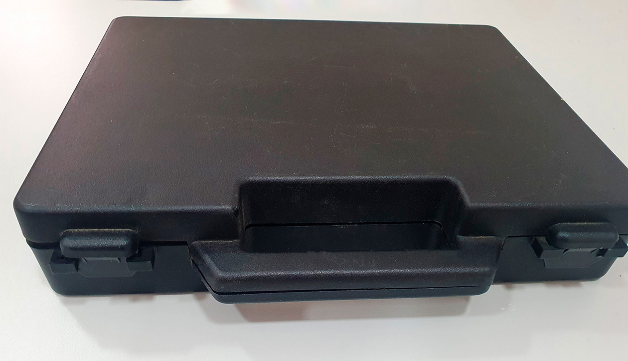 Case maleta de plástico para transporte de equipamentos