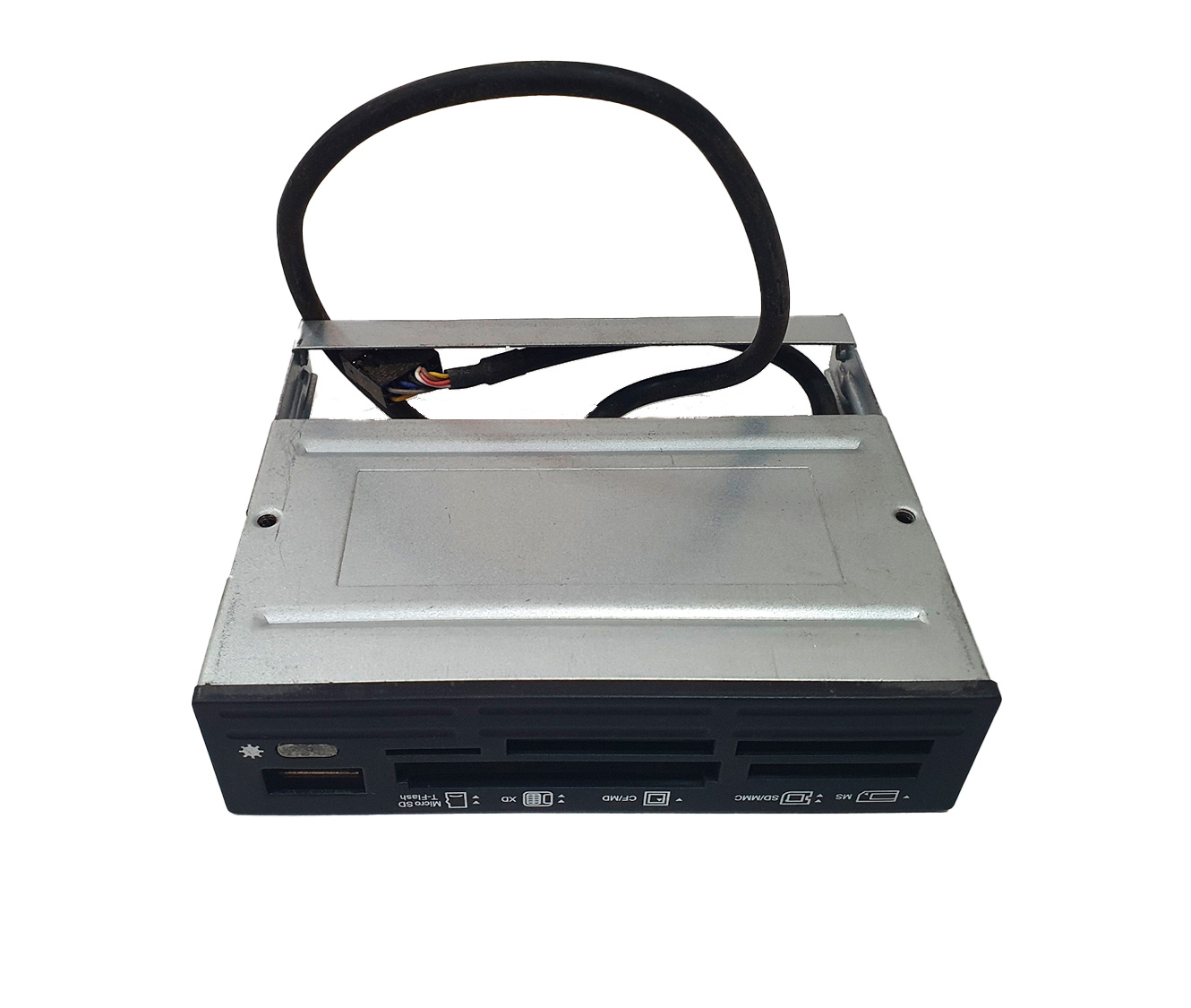 Leitor de cartão Interno Desktop baia 3,5 Preto