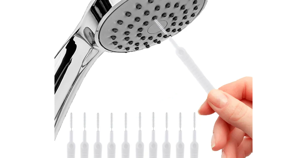 Mini Escova Desentope Chuveiro Limpador 10 Unidades