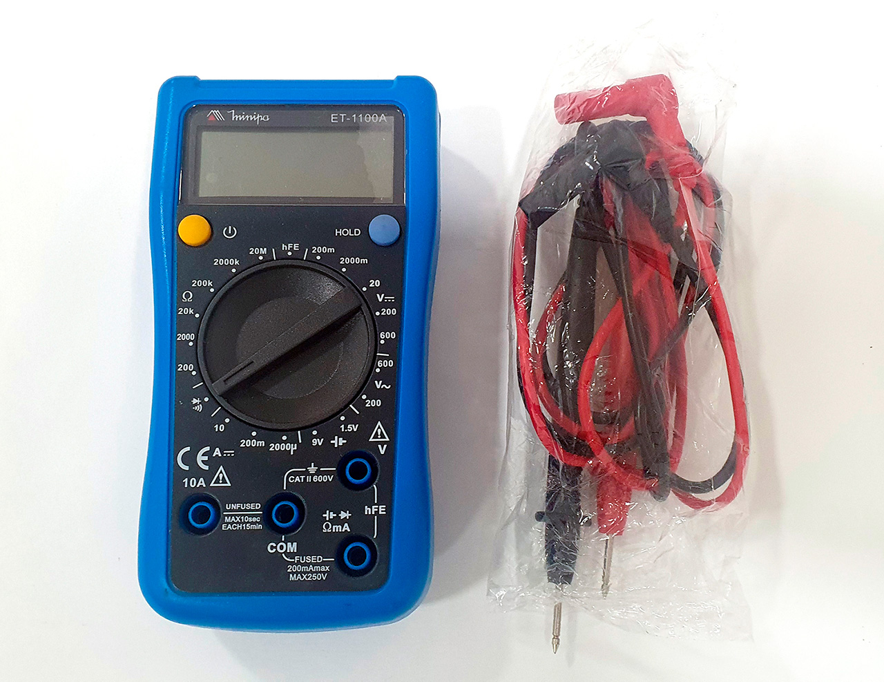 Multímetro Digital ET-1100A Minipa