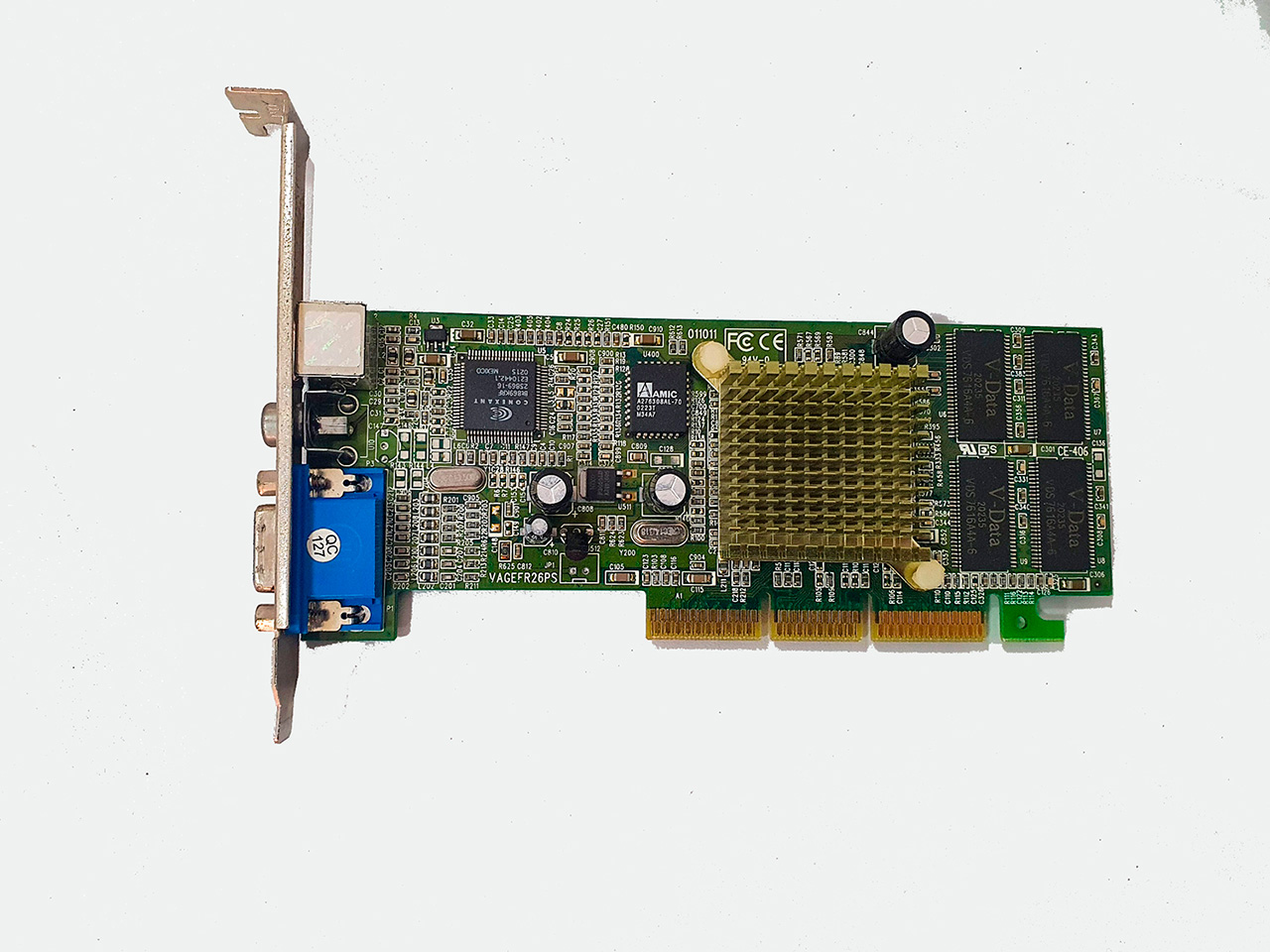 Placa De Vídeo Xfx Riva Tnt2 M64 32mega Agp