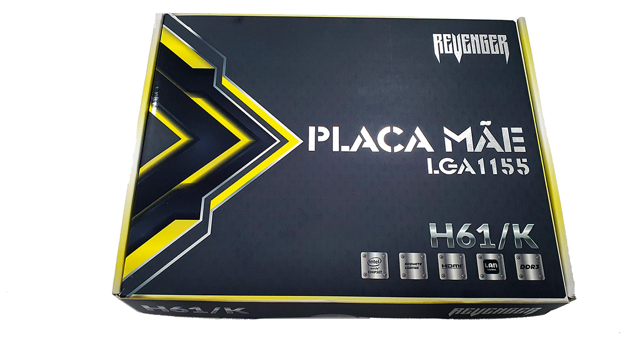 Placa Mãe Knup KP-H61 Ddr3 Hdmi Lga 1155 – Processador Core I3 I5 I7