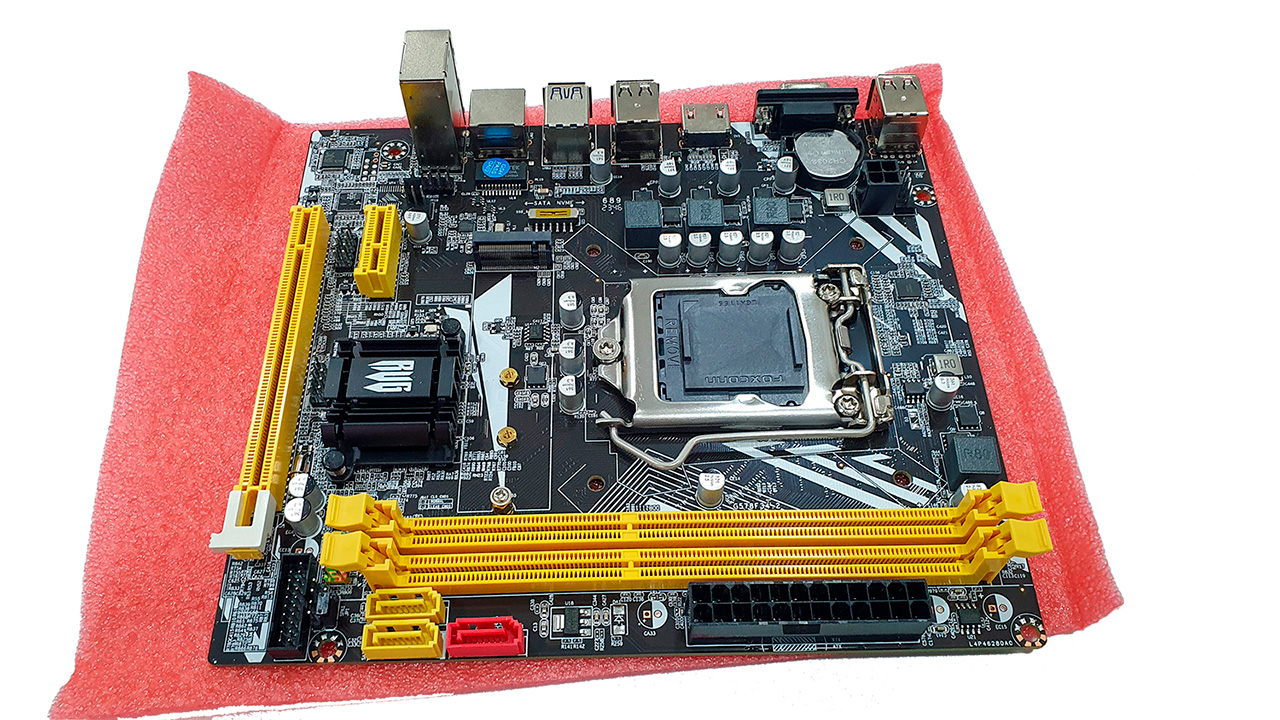 Placa Mãe Knup KP-H61 Ddr3 Hdmi Lga 1155 – Processador Core I3 I5 I7