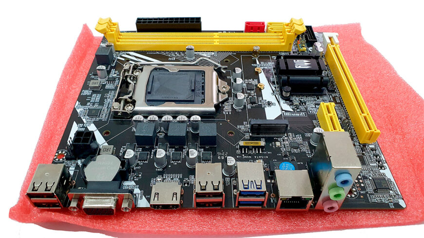 Placa Mãe Gamer Lga 1155 B75 Ddr3 M2 Nvme I3,i5,i7