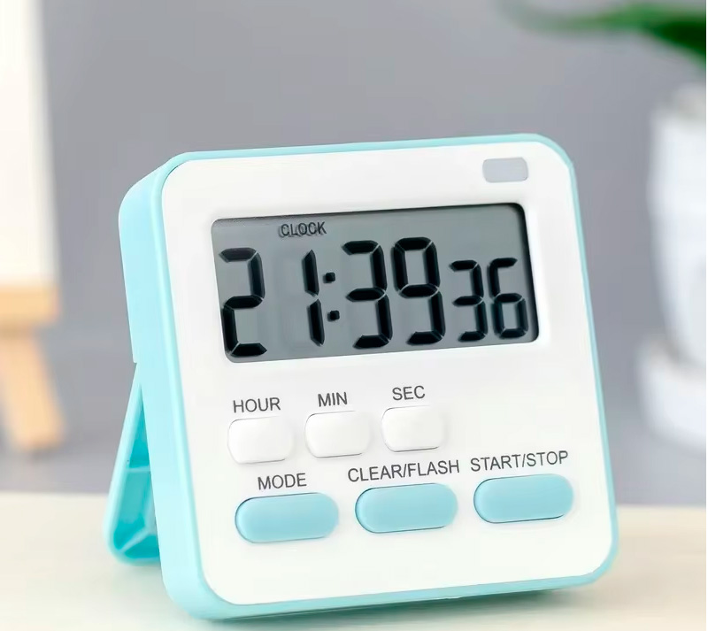 Temporizador com luz piscando, esporte de cozinha, jogo de estudo com alarme de contagem regressiva magnético