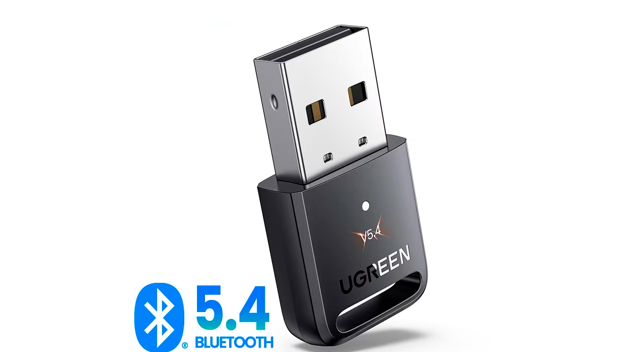 Adaptador Bluetooth USB para PC, Transmissor USB, Bluetooth 5.4