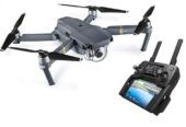 Drone Dji Mavic Pro Com Câmera 4k Gray 5ghz 1 Bateria E 1 controle + Acessórios