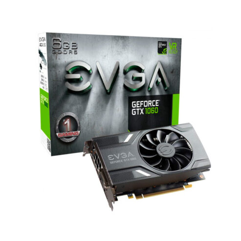 Placa de Vídeo EVGA NVIDIA GeForce GTX 1060 Gaming 6GB, GDDR5