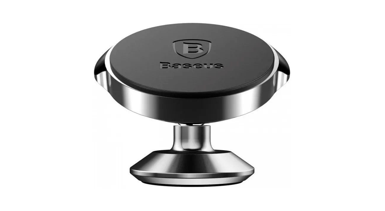 Suporte Alumínio para celular veículo magnético Imã carro Baseus 360