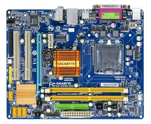 Placa mãe Gigabyte Ga-G31m-es2l + 4GB de RAM DDR2 + Processador Celeron